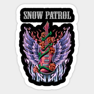 SNOW BAND Sticker